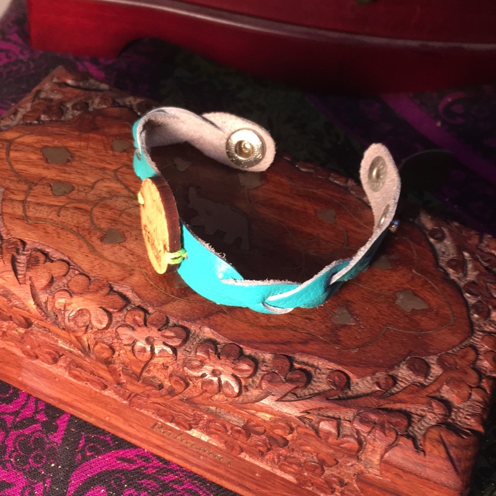 Two Leather Bracelets - Picture 2 of 5